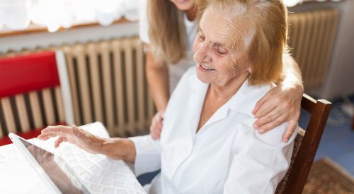 Providing care for elderly Providing care for elderly